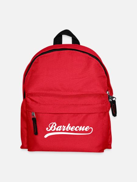 Barbecue - Kinder Rucksack - Rot