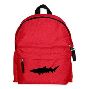 Shark - Kids' Backpack - red - Front