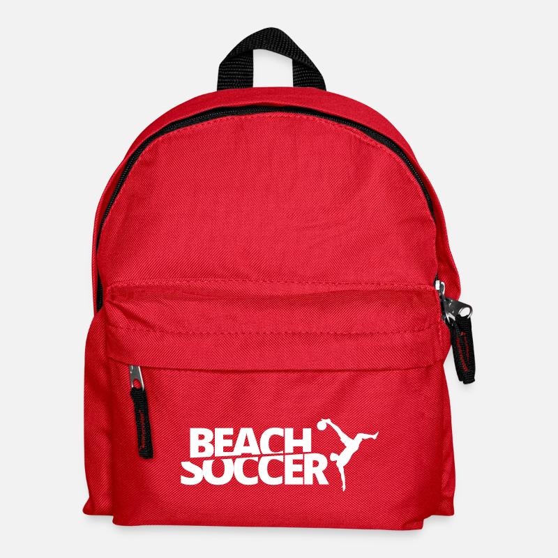 BEACHSOCCER # 1 - Kids' Backpack - red