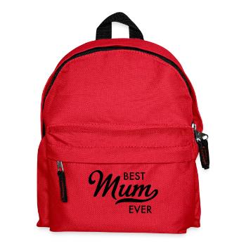 best mum ever - Kids' Backpack - red - Front