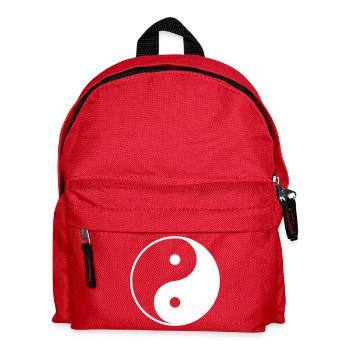 Yin Yang - Kinder Rucksack - Rot - Vorne