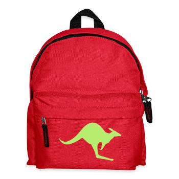 Kangaroo__V004 - Kids' Backpack - red - Front