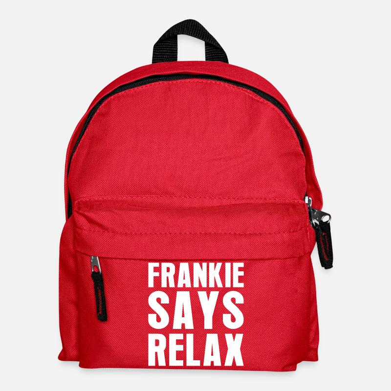 Frankie Says Relax - Kinder Rucksack - Rot