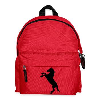 cheval - Sac à dos Enfant - rouge - Devant