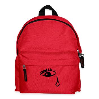 Pleurer oeil - Sac à dos Enfant - rouge - Devant