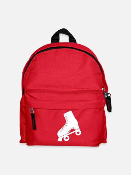 roller skate - Kids' Backpack - red