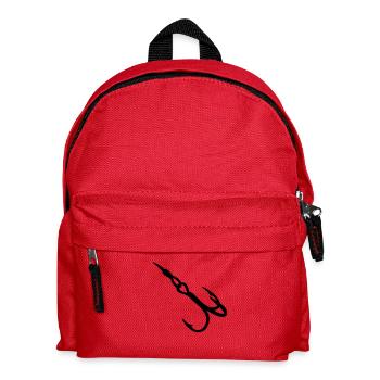 (drillingshaken) - Kinder Rucksack - Rot - Vorne