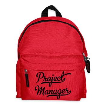 Project manager - Kids' Backpack - red - Front