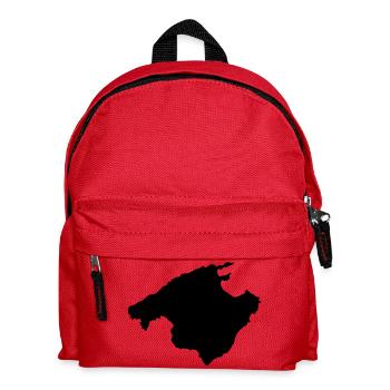 Mallorca - Kinder Rucksack - Rot - Vorne