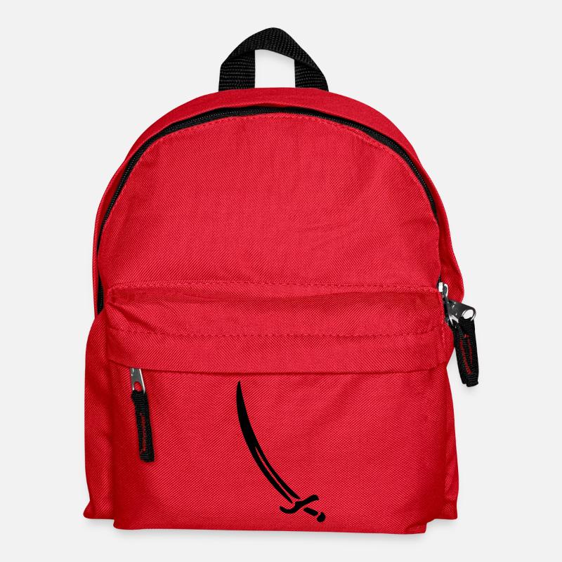 schwert - Kinder Rucksack - Rot