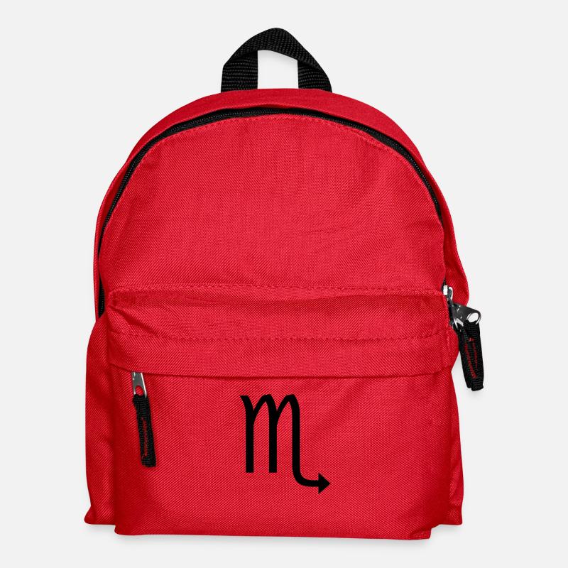 Scorpion / scorpion - Sac à dos Enfant - rouge