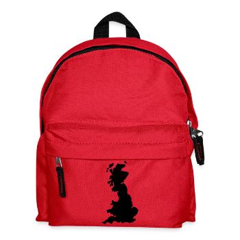 england england map countries1 - Kids' Backpack - red - Front