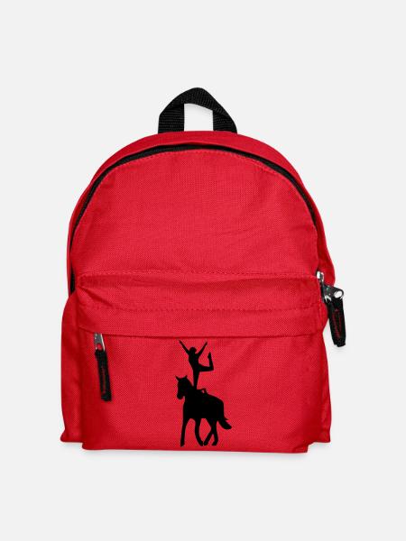 Individual vaulters - Kids' Backpack - red
