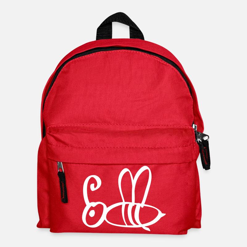 bee 1c - Kinder Rucksack - Rot