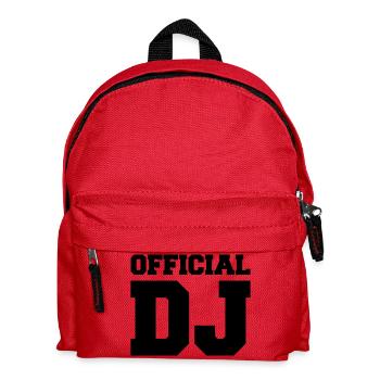 official_dj - Kinder Rucksack - Rot - Vorne