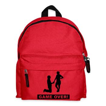 stag night - Kids' Backpack - red - Front