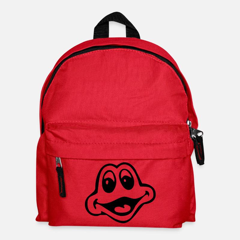 frog Frosch - Kinder Rucksack - Rot