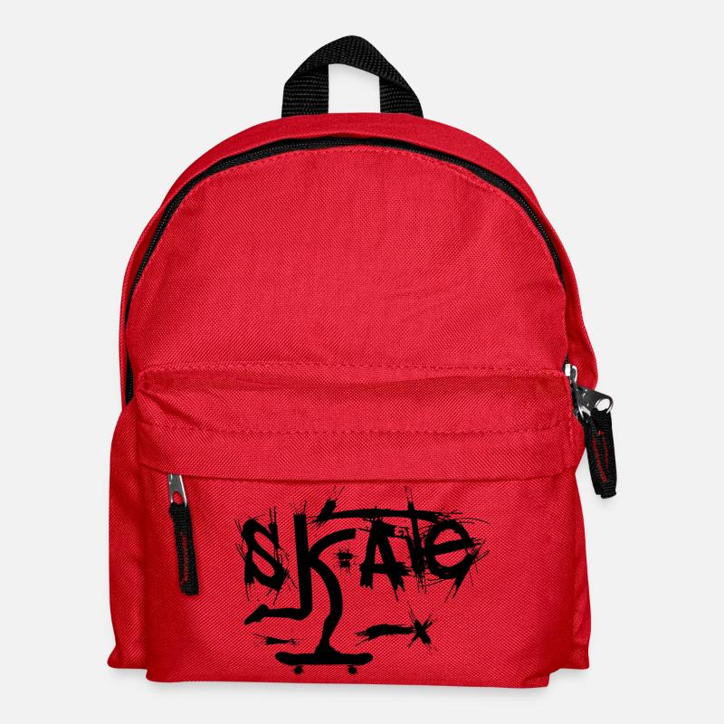 Skate BN - Kids' Backpack - red