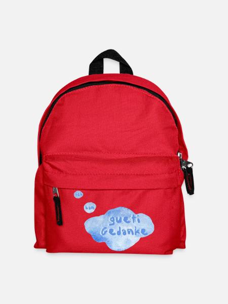 gueti Gedanke - Kinder Rucksack - Rot