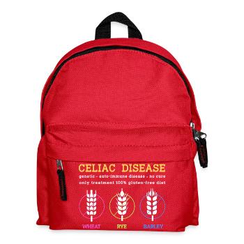 Cœliaque sans gluten - Sac à dos Enfant - rouge - Devant