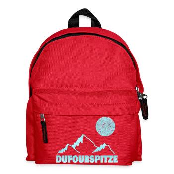 Bergsport dufourspitze - Kinder Rucksack - Rot - Vorne