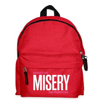 Manifeste de la misère Tee - Sac à dos Enfant - rouge - Devant