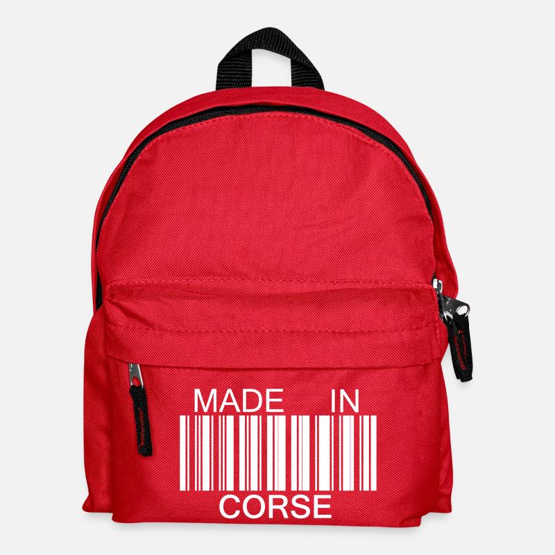 Made in Korsika - Kinder Rucksack - Rot