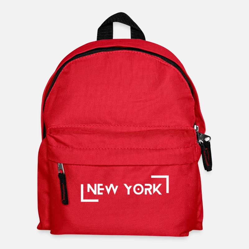 New York - Kinder Rucksack - Rot