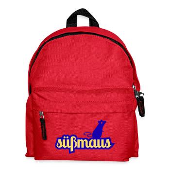 Police Sweet Mouse Silhouette - Sac à dos Enfant - rouge - Devant
