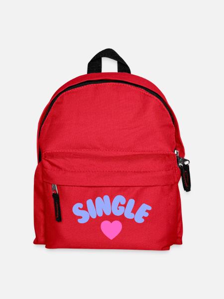 Single Selflove - Kids' Backpack - red