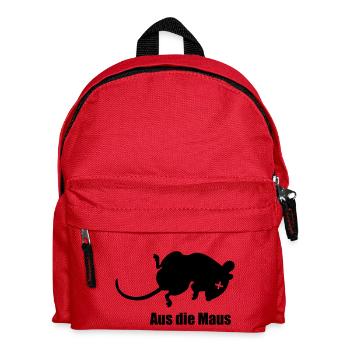 De la souris - Sac à dos Enfant - rouge - Devant