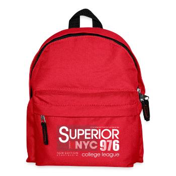 Motif géométrique abstrait Ombre - Sac à dos Enfant - rouge - Devant