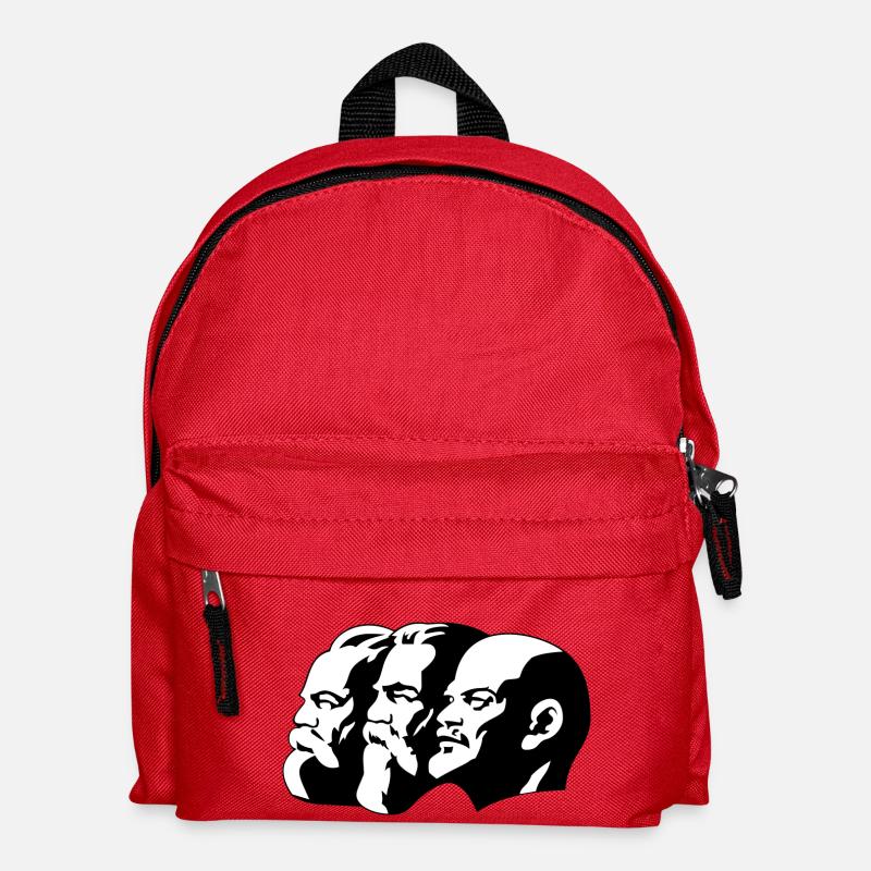 Kapitalismus - Kinder Rucksack - Rot