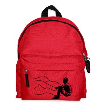 pause randonnée - Sac à dos Enfant - rouge - Devant