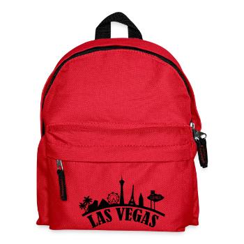 las_vegas_001 - Kids' Backpack - red - Front