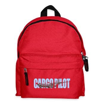 Cargo pilot C-133 - Kids' Backpack - red - Front