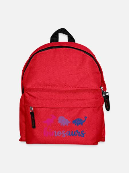 Pride Month LGBTQ – Binosaur - Kinder Rucksack - Rot