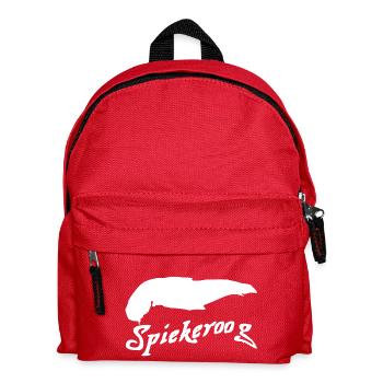 Spiekeroog Tattoo - Kids' Backpack - red - Front