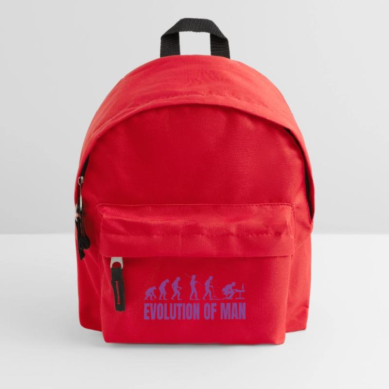 Programmer Computer Freak Evolution Retro Kids' Backpack
