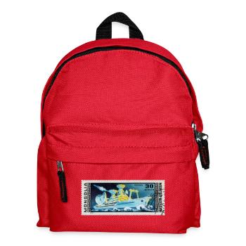 Vaisseau cosmonaute Youri Gagarine - Sac à dos Enfant - rouge - Devant