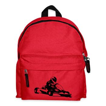 Kart - Kinder Rucksack - Rot - Vorne