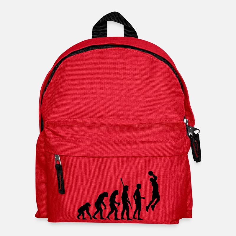 evolution_basketball_b_1c - Sac à dos Enfant - rouge
