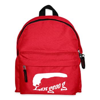 Langeoog Tattoo - Kids' Backpack - red - Front