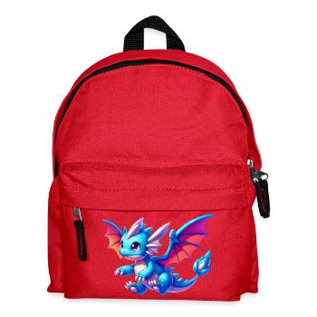 Dragon - Kids' Backpack - red - Front