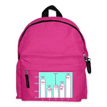 Programmierer Coder GPT - Kinder Rucksack - Fuchsia - Vorne