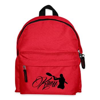 kanu_weibl._01.eps - Kinder Rucksack - Rot - Vorne