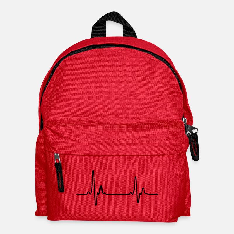 ekg profession - Kinder Rucksack - Rot