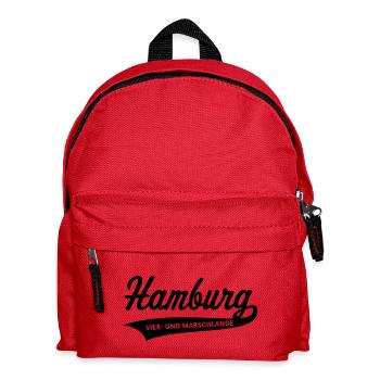 Hambourg - Quatre-et Marschlande - Sac à dos Enfant - rouge - Devant