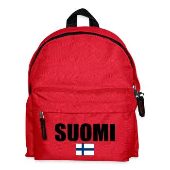 Suomi - Sac à dos Enfant - rouge - Devant