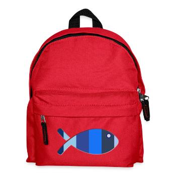 FISH - Kids' Backpack - red - Front